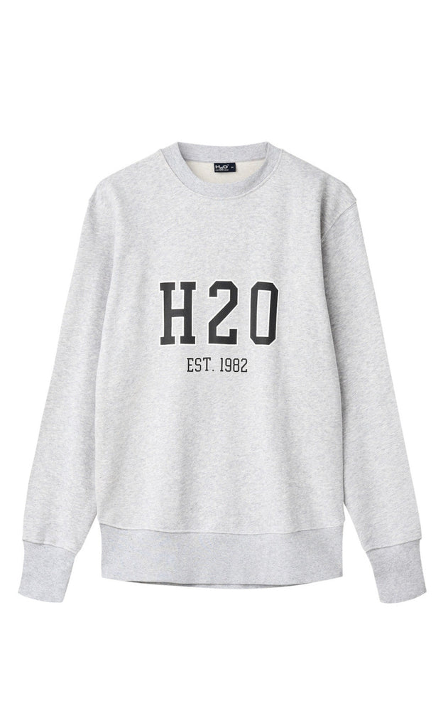 H2O Sweater - College Swaet O'Neck - Light Grey Melange