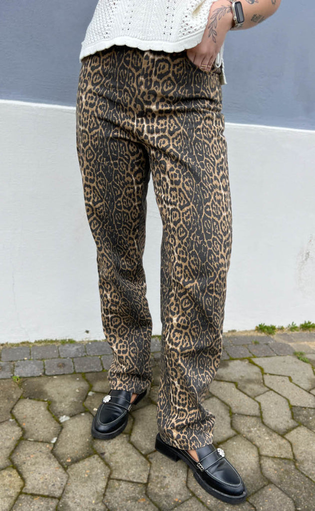 Mulieres Jeans - Amina - Leopard