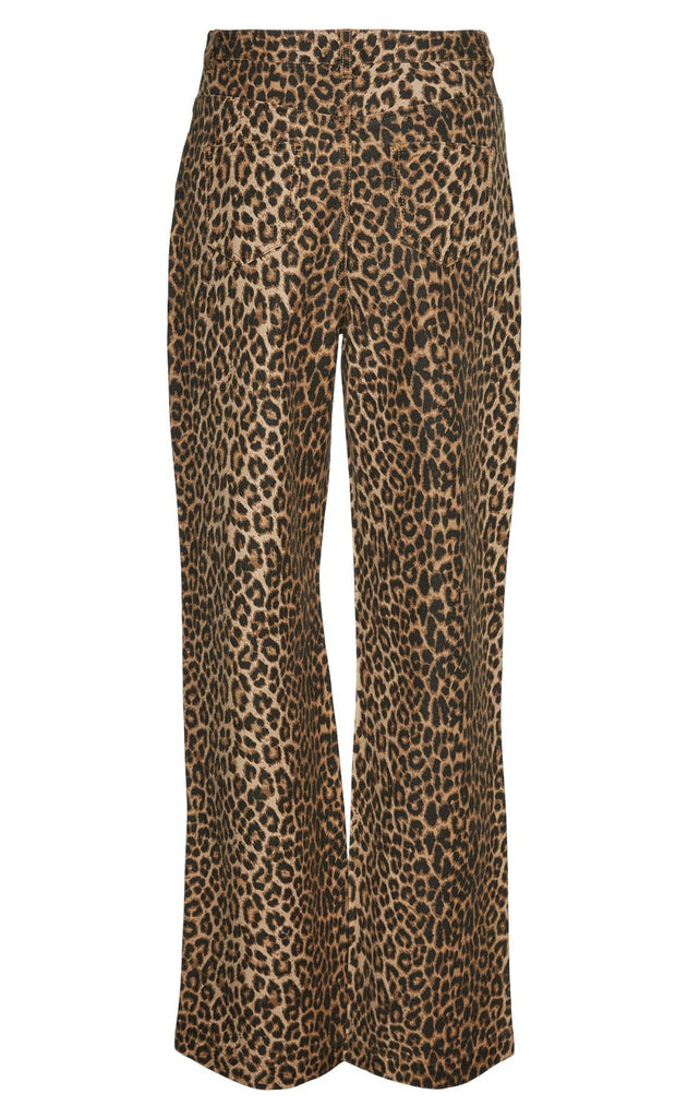 Vero Moda Bukser - Tessa - Leopard