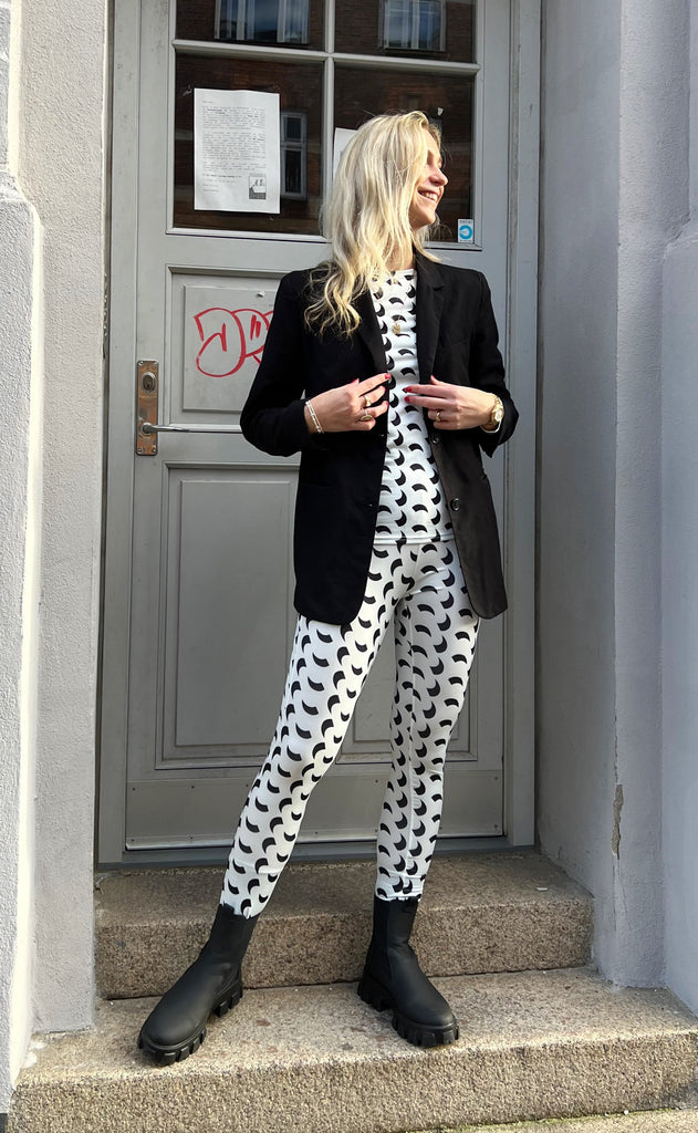 Mulieres Leggings - Cille - White Moon