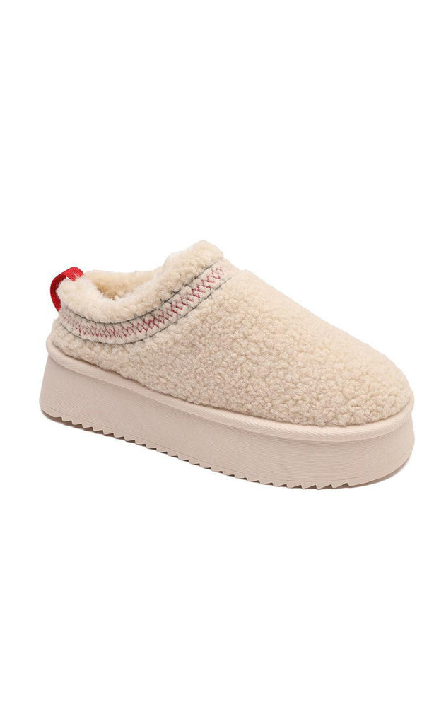 Chosen Bamsestøvler / Slippers - Tassi Fur - Beige