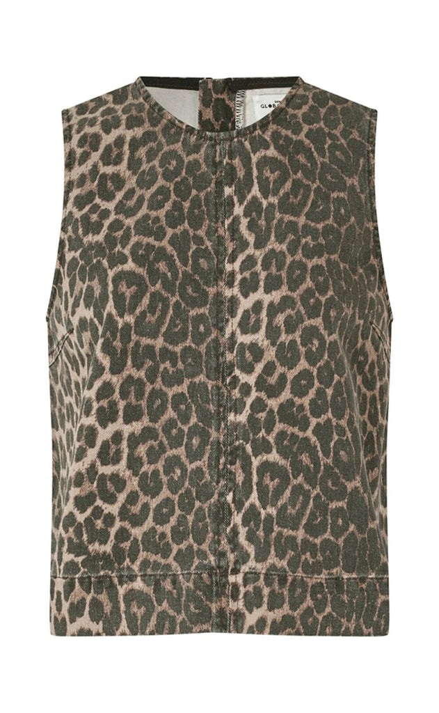 Global Funk Top - Rihne-G - Leopard Mist