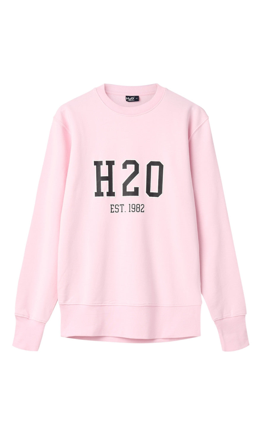 H2O Sweater - College Swaet O'Neck Light Pink | Hurtig levering »