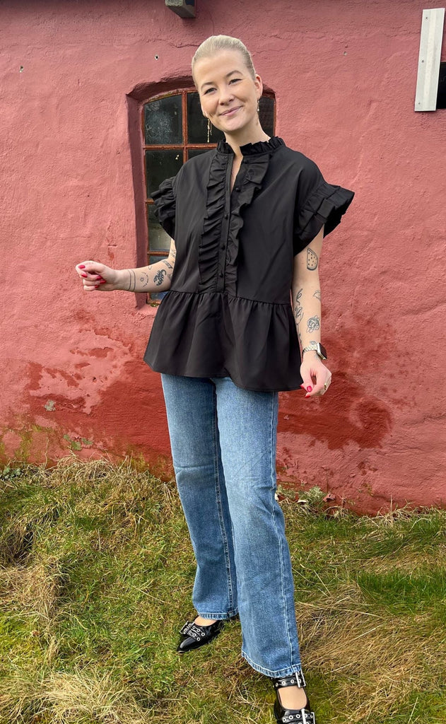 Mulieres Top - Thea - Black