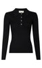 Neo Noir Bluse - Panama Knit - Black