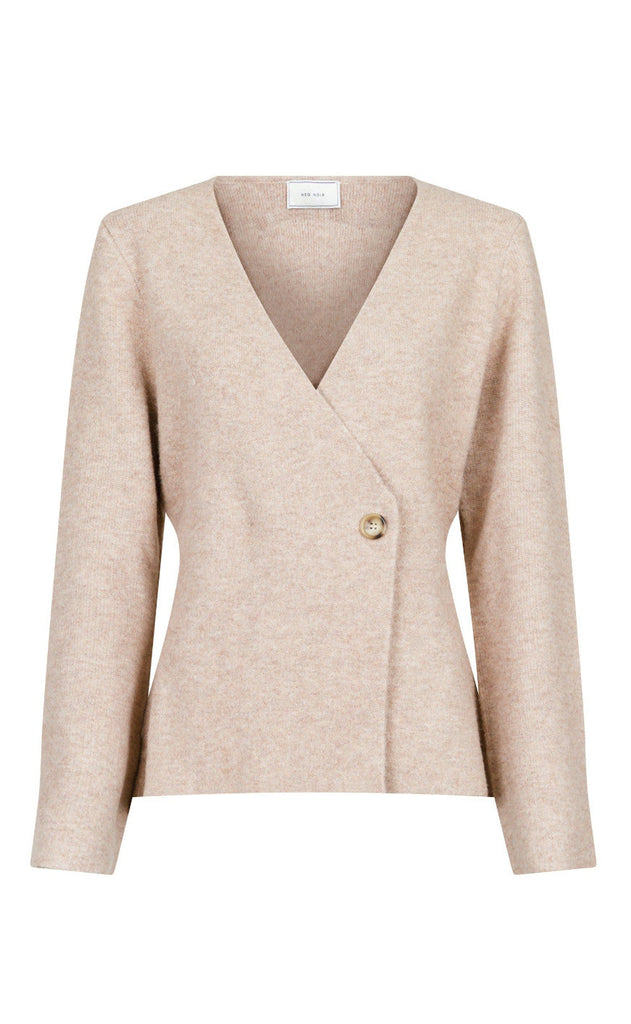 Neo Noir Cardigan - Marie Louise - Sand Melange