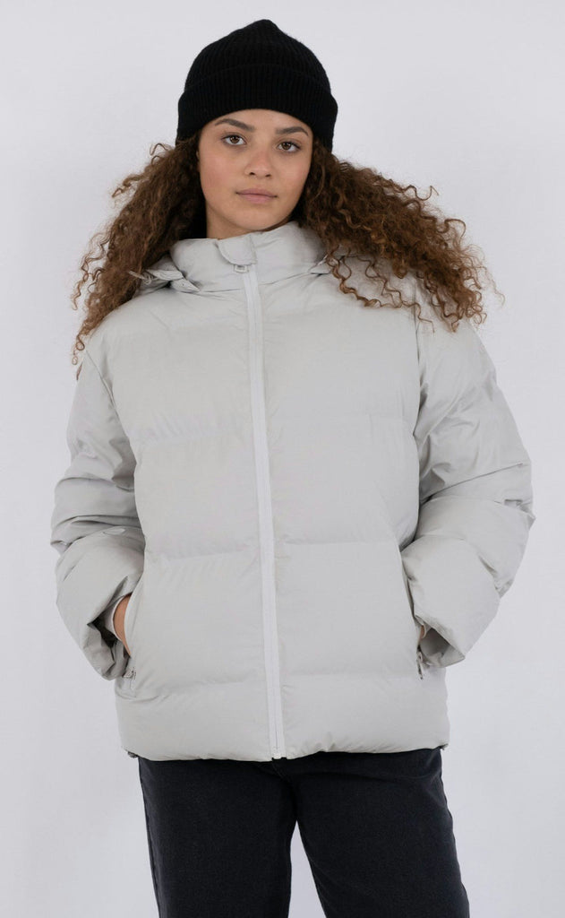 Neo Noir Jakke - Fox Puffer - Ivory