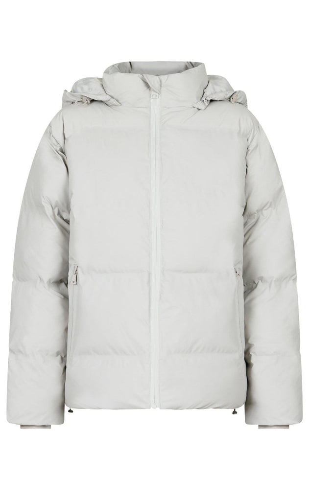 Neo Noir Jakke - Fox Puffer - Ivory