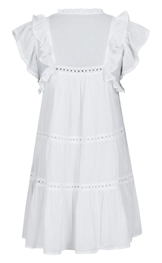 Neo Noir Kjole - Jamma S Voile - White