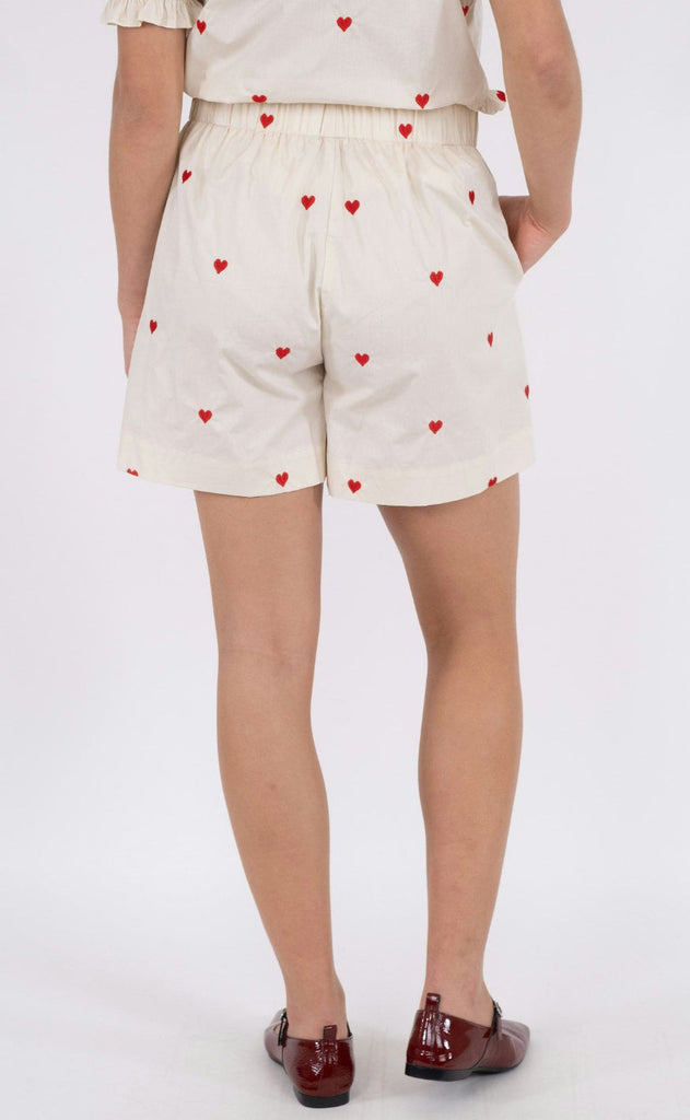 Neo Noir Shorts - Sakuri Hearts - Creme