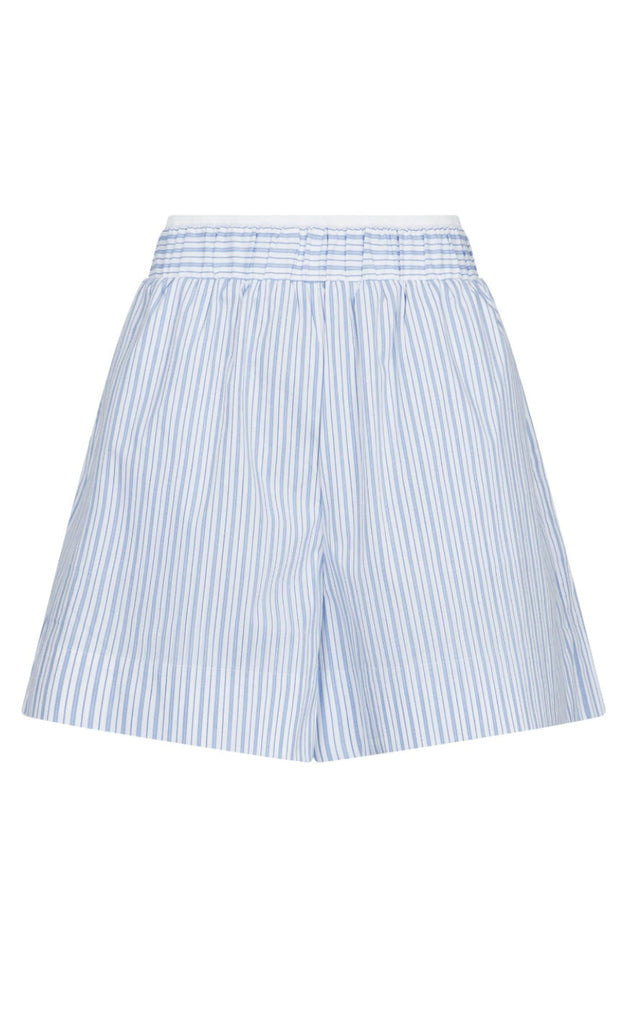 Neo Noir Shorts - Shady Stripe - Light Blue