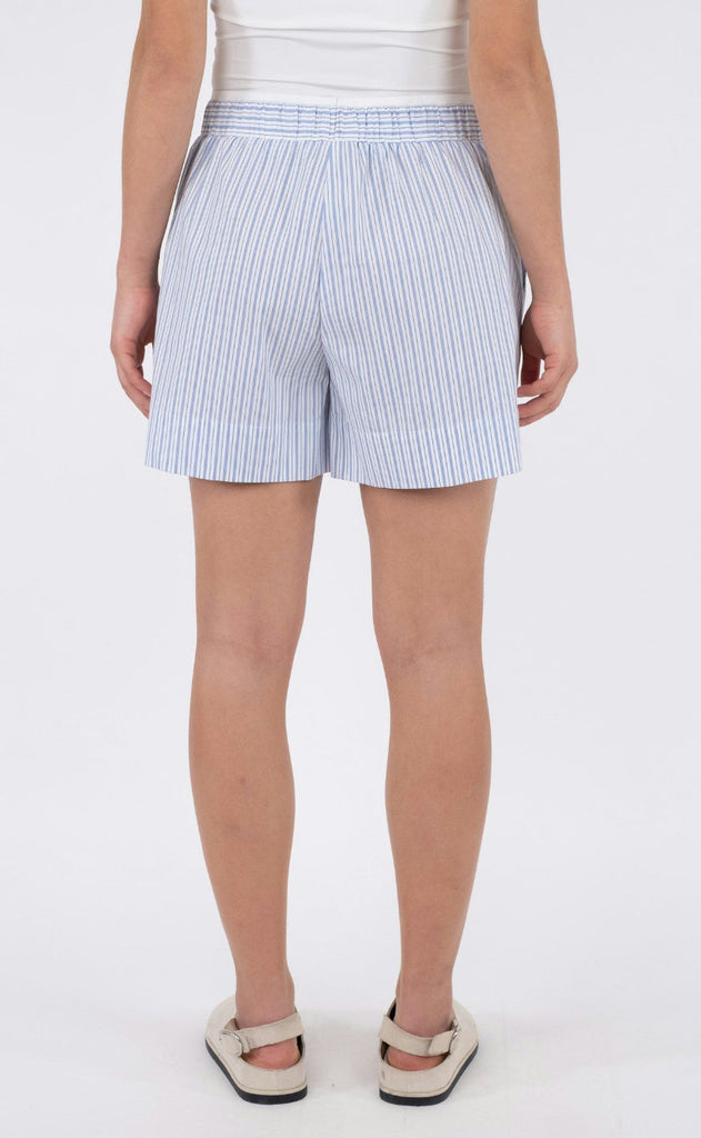 Neo Noir Shorts - Shady Stripe - Light Blue