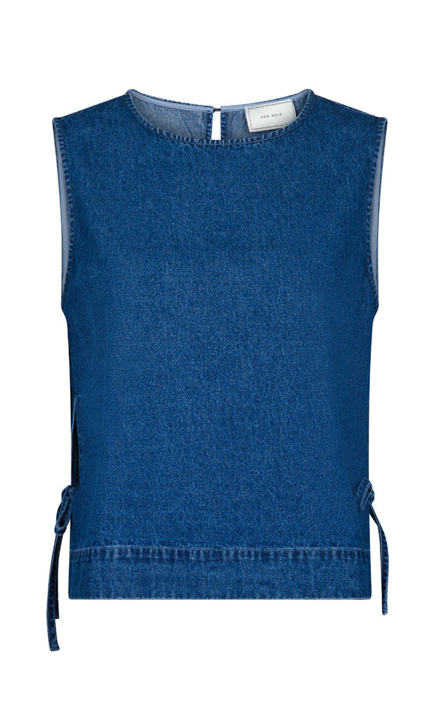 Neo Noir Top - Svetlana Denim - Blue