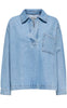 ONLY Bluse - Birdie Denim - Light Blue Denim