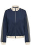 ONLY Jakke - Track Zip - Navy Blazer W. Whitecap Gray Tape