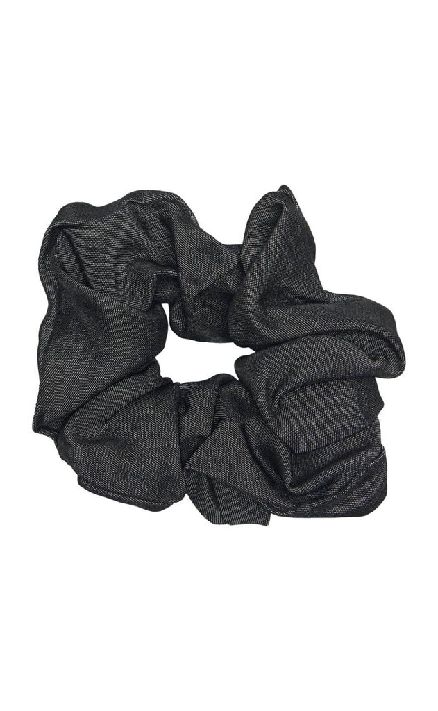 ONLY Scrunchie - Denim - Black