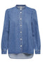 ONLY Skjorte -  Belle - Medium Blue Denim