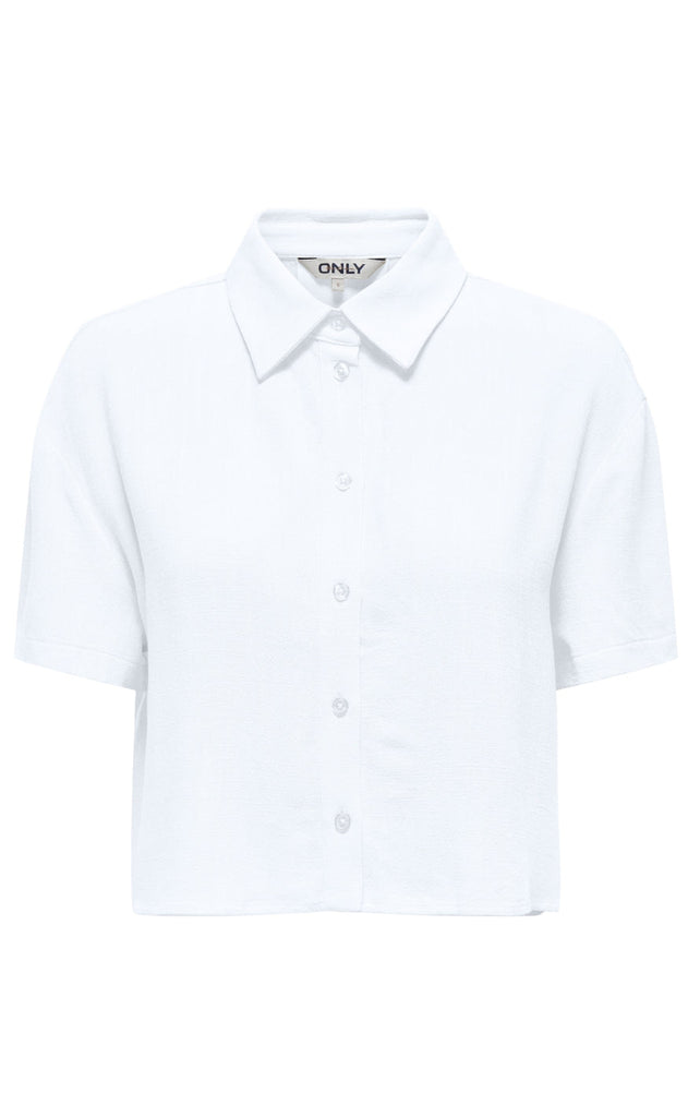 ONLY Skjorte - Siesta - Bright White