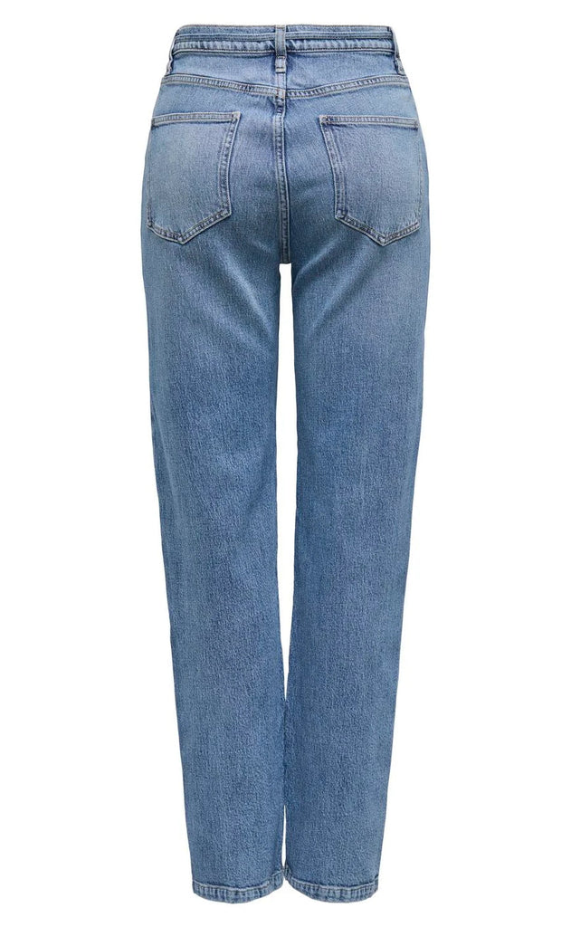 ONLY Jeans - Gypsy Straight Stretch - Medium Blue Denim