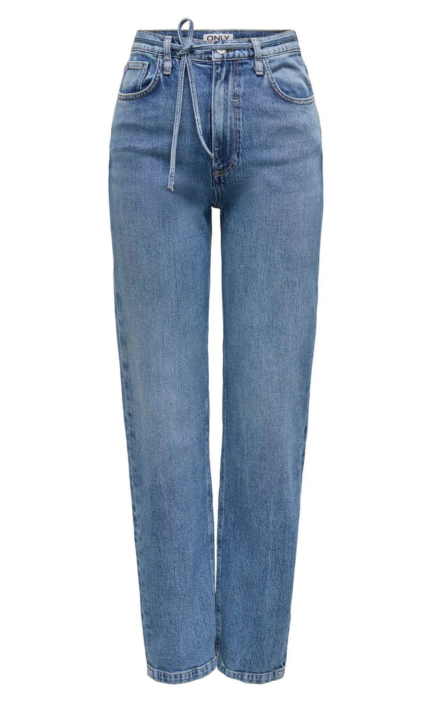 Only Jeans - Gypsy Straight Stretch - Medium Blue Denim