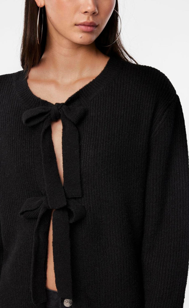 Pieces Cardigan - Silly - Black