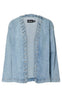 Pieces Jakke - Fenda - Light Blue Denim