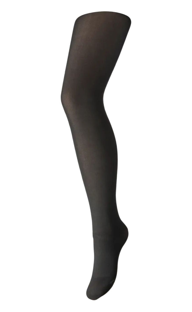 Pieces Tights - Sophie Fleece - Black/Nude