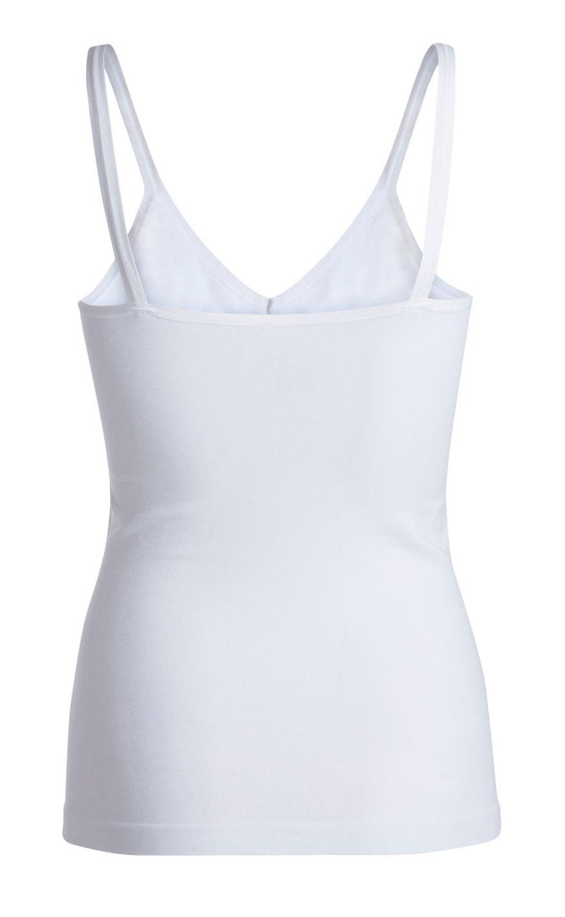 Pieces Top - Plain - White