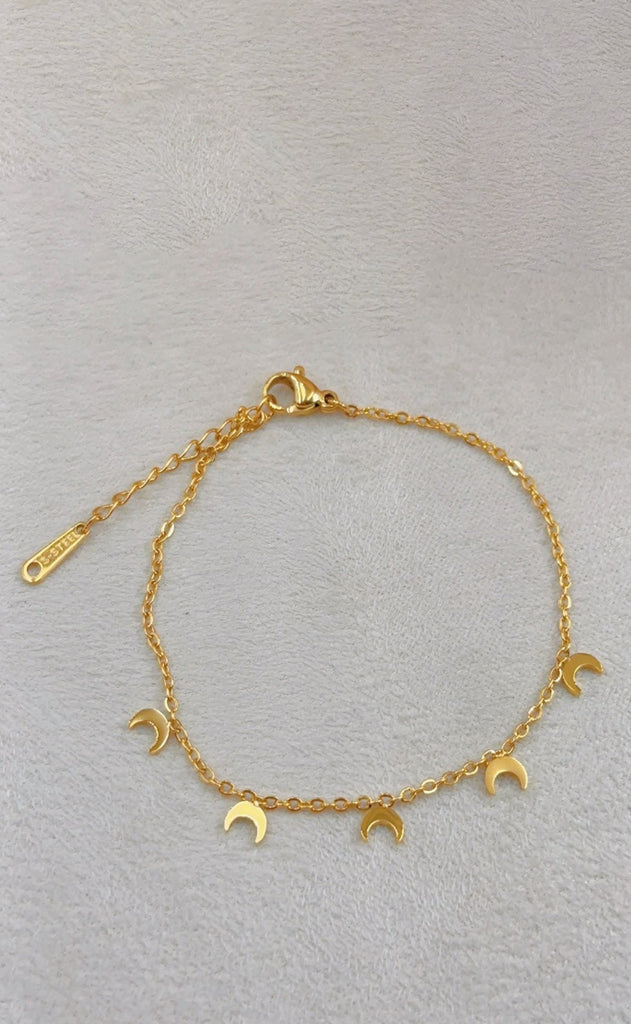 Smykkeli Copenhagen Armbånd - Oslo Moon - Gold Colour