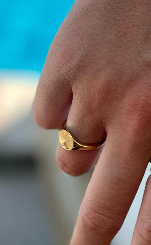 Smykkeli Copenhagen Ring - Brooklyn - Gold Colour