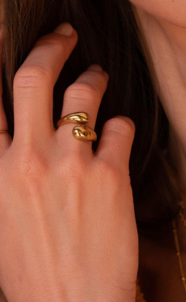 Smykkeli Copenhagen Ring - Nashville - Gold Colour