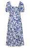 Vero Moda Kjole - Frej - Dazzling Blue/White Flow