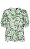 Vero Moda Top - Frej - Cactus/White Flow