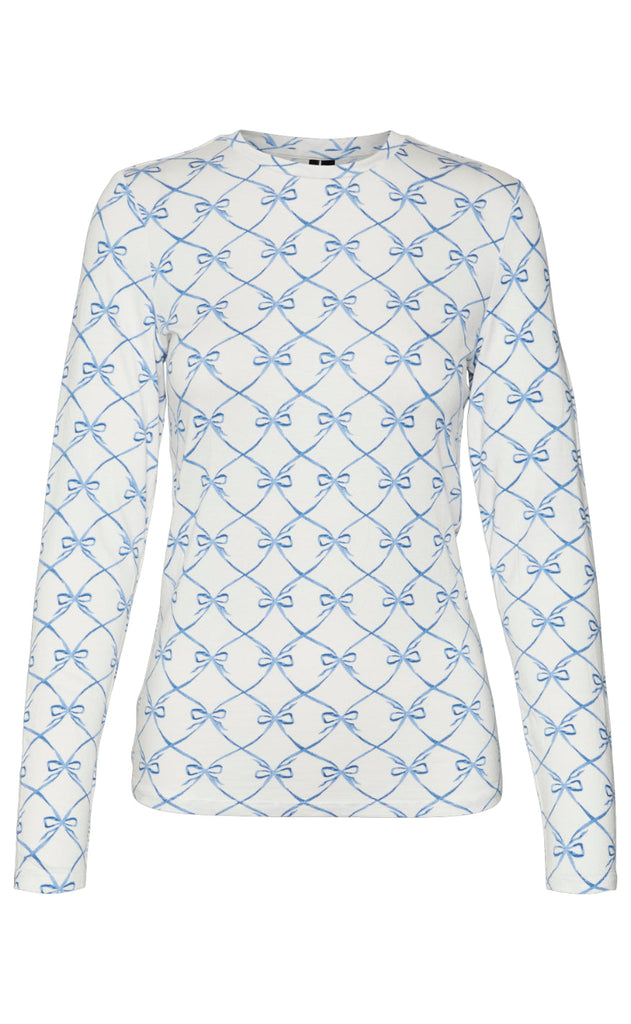 Vero Moda Bluse - Alberte - Snow White/CIlia