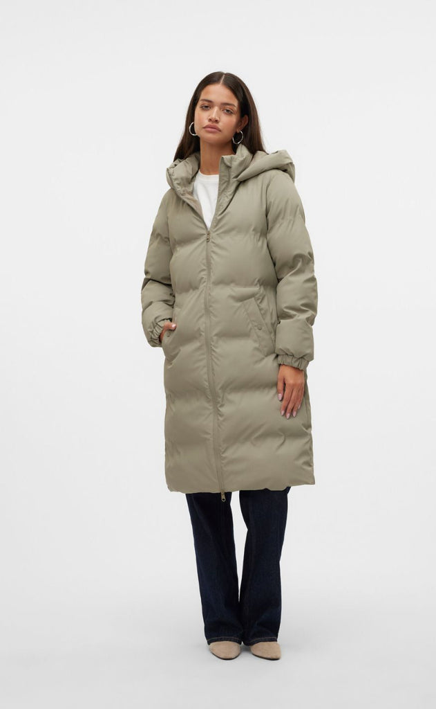 Vero Moda Frakke - Noe Long Coated - Laurel Oak