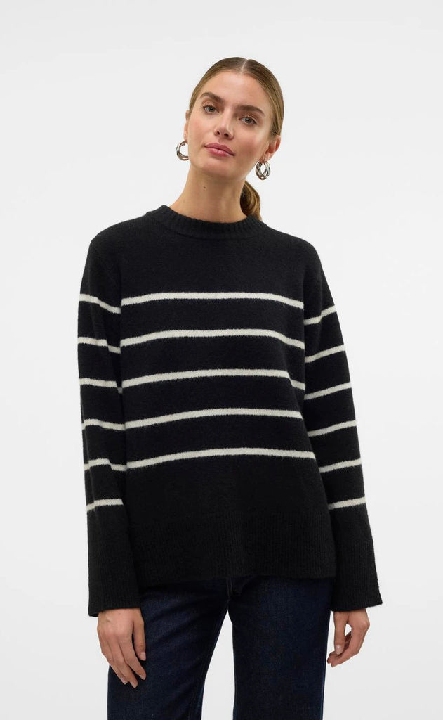 Vero Moda Pullover - Flawles - Black w. Birch