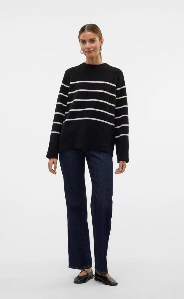 Vero Moda Pullover - Flawles - Black w. Birch