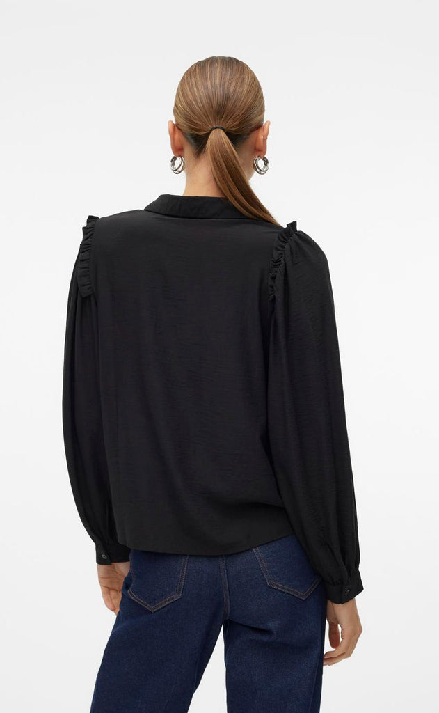 Vero Moda Skjorte - Ani Frill - Black