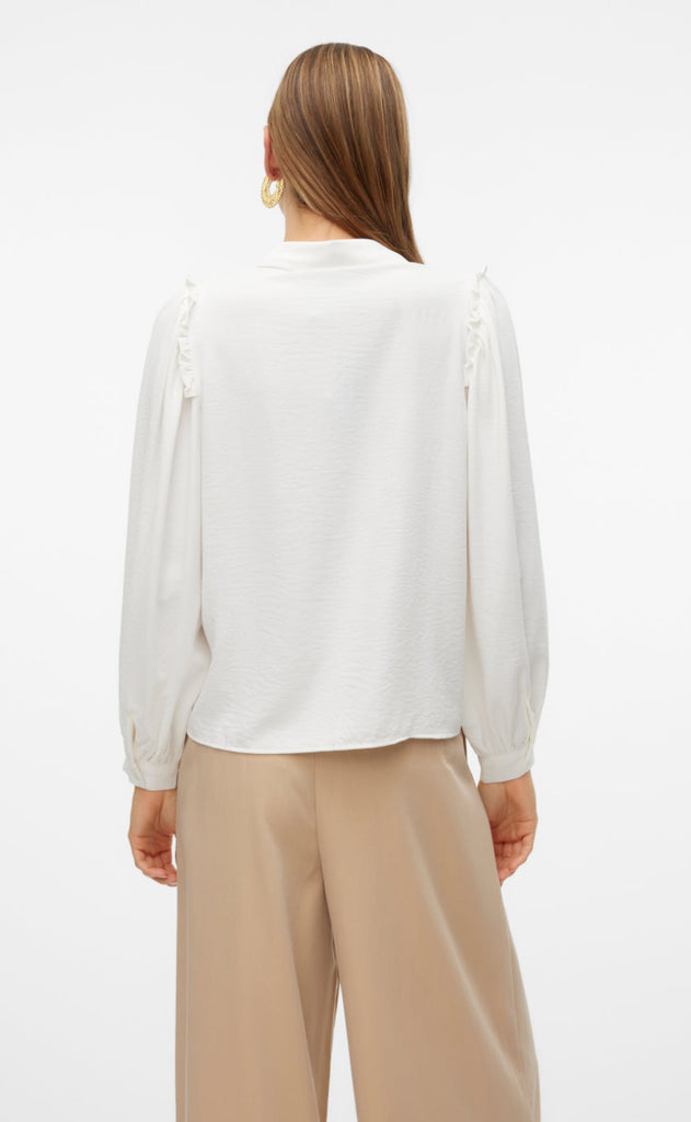 Vero Moda Skjorte - Ani Frill - Snow White