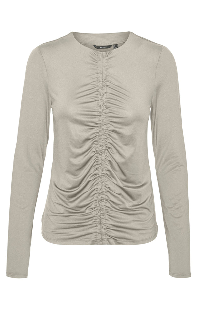 Vero Moda Top - Pray - Pumice Stone