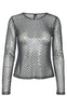 Vero Moda Top - Safine Ls - Asphalt