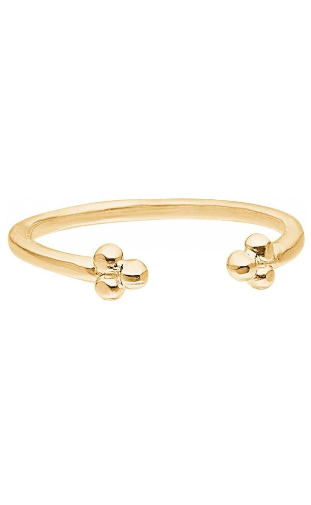 ENAMEL Copenhagen Ring - Simple Flower - Gold