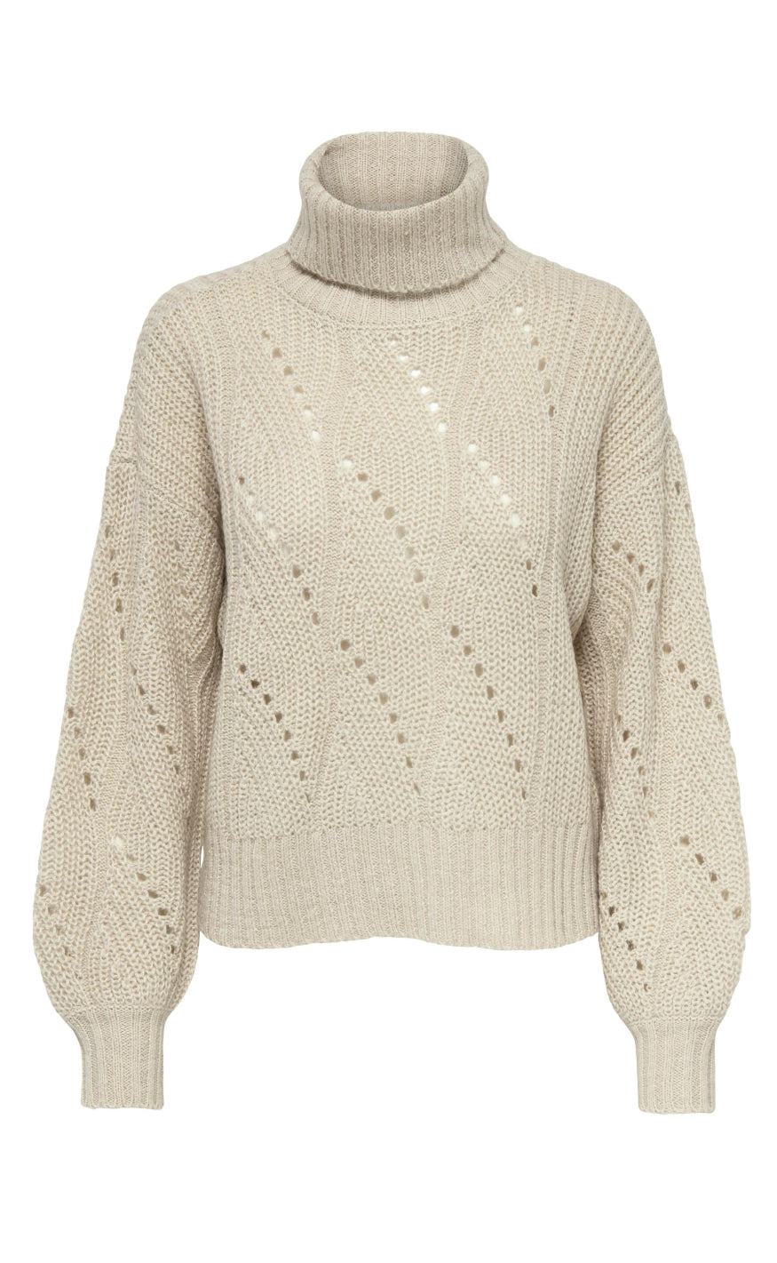 Se Only Sweater - Bea - Pumice Stone hos Mulieres.dk