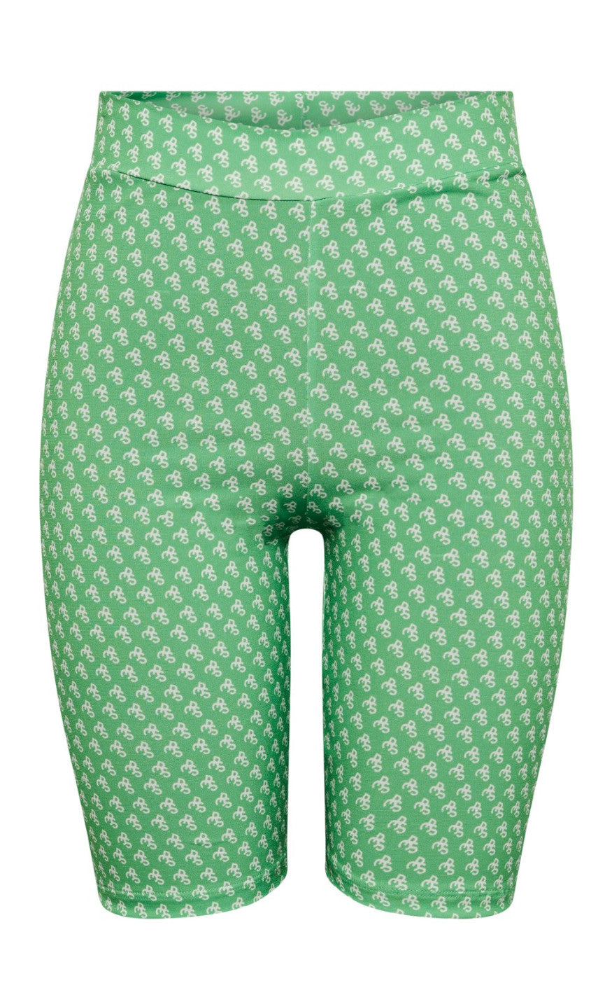 13: PIECES Shorts - Ammi - Poison Green