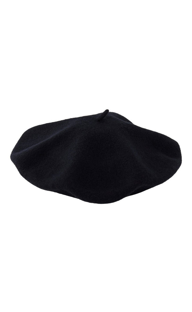 Pieces Beret - French - Black